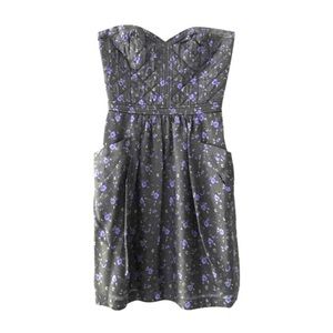 Rebecca Taylor dress with little purple flowers🌸